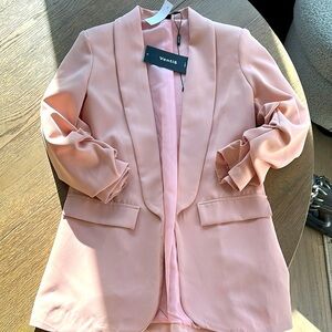 Venti6 soft pink blazer - nwt - size s - moving sale!!!!